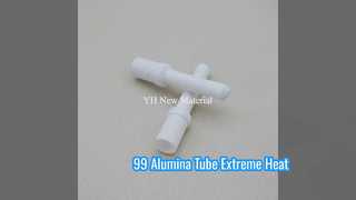 99 Alumina Ceramic Tube High Temp Insulation